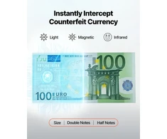VEVOR Pinigų skaičiavimo aparatas 1200 banknotų/min.