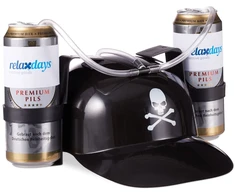 Relaxdays Piratų alaus gėrimo kepurė