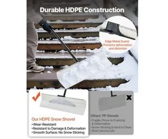 Vevor Plastikinė sniego stumdyklė 76 cm važiuojamajai daliai