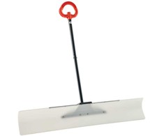 Vevor Plastikinė sniego stūmimo kastuvas 122 cm