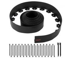 Vevor Plastikinė sodo bortų juosta 1000x10 cm