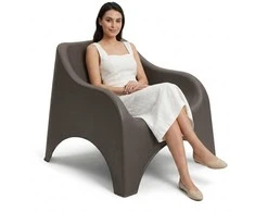 Krėslas Nuvola Progarden 79.5x81x76cm pilkas