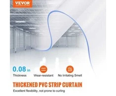 Vevor Plastikinės PVC juostinės durys šaldikliams