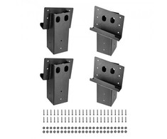 Vevor Platformos kampinės laikikliai 88.9x88.9 mm, 4 vnt.
