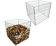 Relaxdays Plieninis kompostavimo dėžė, 2 vnt.