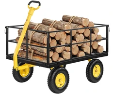 Plieninis sodo vežimėlis 635 kg