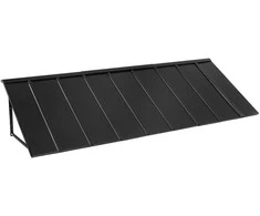 Vevor Plieno lauko durų stogelis 264x91 cm