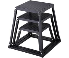 Vevor Pliometrinės treniruočių dėžės 30/46/61 cm
