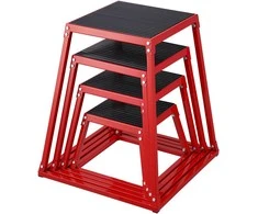 Vevor Pliometriniai šuolio kubai, 30 cm, 45 cm, 60 cm, 75 cm