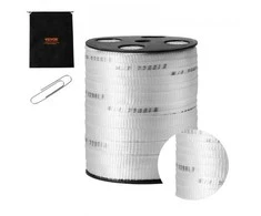 Vevor Poliesterio traukimo juosta 1.6 cm x 96.9 m balta
