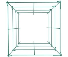 Vevor Augalų atraminiai narvai daržovėms/vaisiams/gėlėms 100x37x37 cm 3 vnt