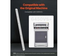 Vevor popieriaus pjovimo peilio keitimas G450VS+