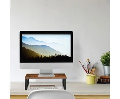 Laikiklis Relaxdays Pramoninio dizaino monitoriaus stovas