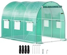Vevor Pravažiuojamas tunelinis šiltnamis 3 x 2 x 2 m