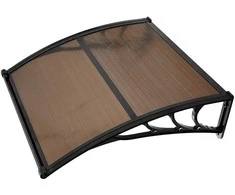 Prieangio stogelis langus, 38 x 40 cm, rudas