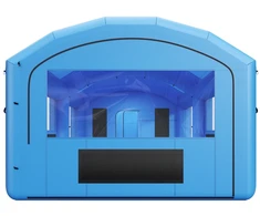VEVOR Pripučiamas dažymo paviljonas 7 x 4 x 2.75 m