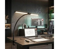 Relaxdays Prispaudžiama LED stalinė lempa, 61cm