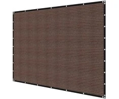 Vevor Privatumo saulės uždanga sodui 8 x 12 ft ruda