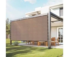 Vevor Privatumo saulės uždanga sodui 8 x 12 ft ruda