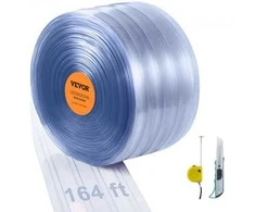 Vevor PVC užuolaida durims, 50 m