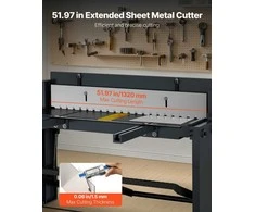 Vevor Rankinė metalo kirpimo giljotina 1320 mm pločio