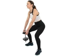 Enero Keičiamo svorios hantelis EB Fit, 10kg