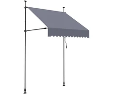 Rankinė ištraukiama markizė VEVOR SDA150120-S, 150 cm pločio