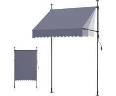 VEVOR Rankiniu būdu ištraukiama markizė, 150 cm
