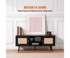 TV staliukas Vevor Rataninė TV spintelė 140 cm