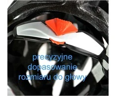 Reguliuojamas baltas dviračio šalmas Dunlop L