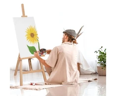 Relaxdays Reguliuojamas molbertas iš buko medienos