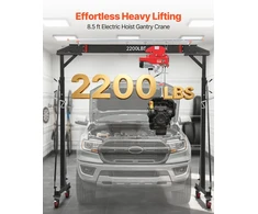 VEVOR Reguliuojamas portalinis kranas 997,9kg