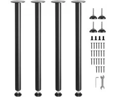 Vevor Reguliuojamos stalo kojos 762 mm, plieninės