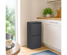 Relaxdays 3 skyrių šiukšliadėžė 40 l