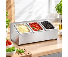 Relaxdays Nerūdijančio plieno ingredientų indeliai