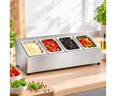 Relaxdays Nerūdijančio plieno ingredientų talpyklos