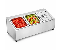 Relaxdays Nerūdijančio plieno ingredientų indeliai