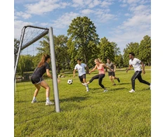 Relaxdays Plieniniai futbolo vartai