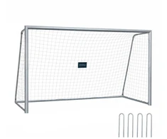 Relaxdays Plieniniai futbolo vartai