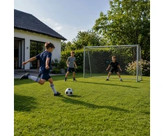 Relaxdays Plieniniai futbolo vartai