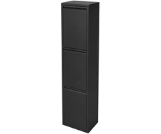 Relaxdays Šiukšliadėžė 3 skyrių 3x18 l
