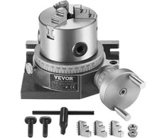 Vevor Rotacinis stalas frezavimo staklėms, 100 mm