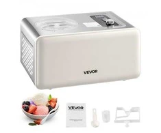 Vevor 2 litrų automatinis ledų gamintojas su kompresoriumi