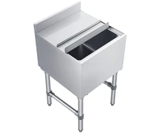 VEVOR Komercinė ledo dėžė 46,7 l, nerūd. plieno