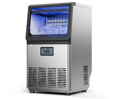 Komercinis ledo gaminimo aparatas VEVOR LB70TB-D, 41 kg/24h