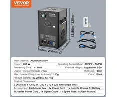 VEVOR Šalto žiežirbų fejerverkų mašina x2 700W 2-5m renginiams