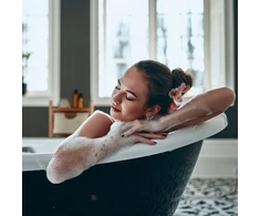 Relaxdays Sandėliavimo spintelė su 3 skalbinių krepšiais