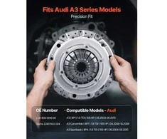 VEVOR Sankabos komplektas ir smagratis Audi A3
