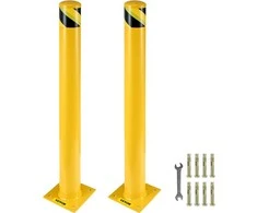 Vevor Saugos stulpas iš plieno, 122 cm aukščio
