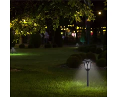 Relaxdays Saulės energija įkraunamų takelio šviestuvų rinkinys